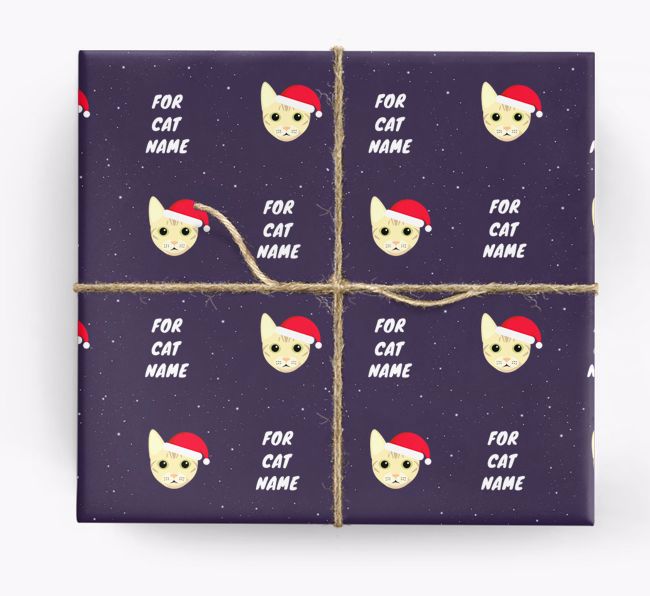 'Christmas Wrapping Paper' - Personalised Wrapping Paper for Your {breedFullName}